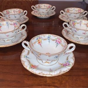 Dresden Vintage Footed Bowl Set